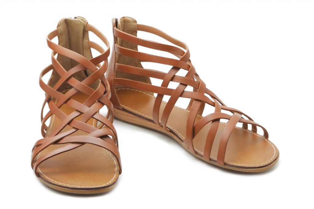 Greek sandals