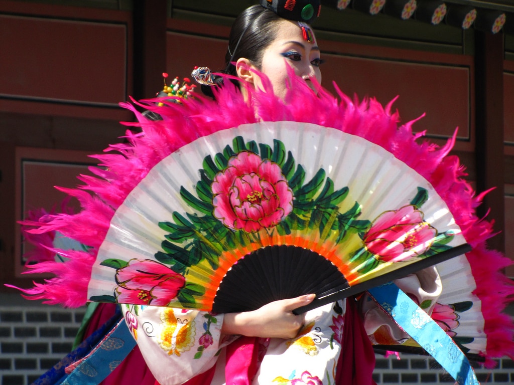 Παραδοσιακός χορός της Κορέας