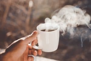 ζεστός καφές