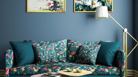 καναπές floral