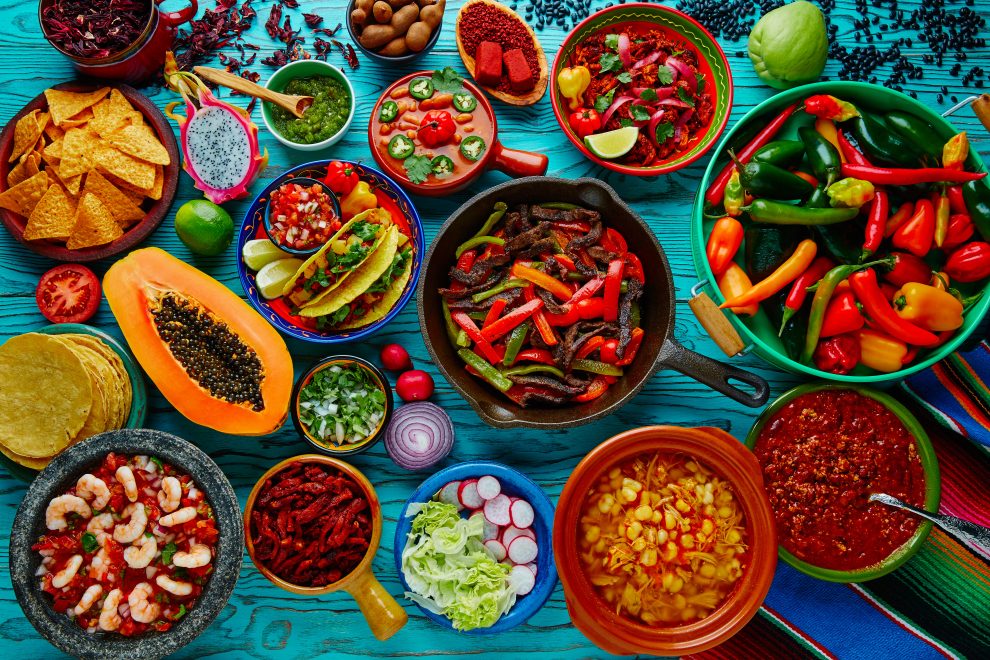 Πιάτα και φαγητά του Μεξικού