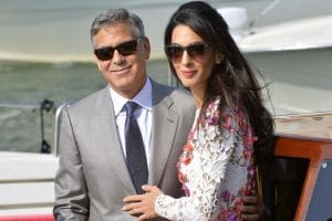 George and Amal Clooney