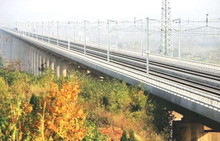 Weinan Weihe Grand Bridge, Κίνα